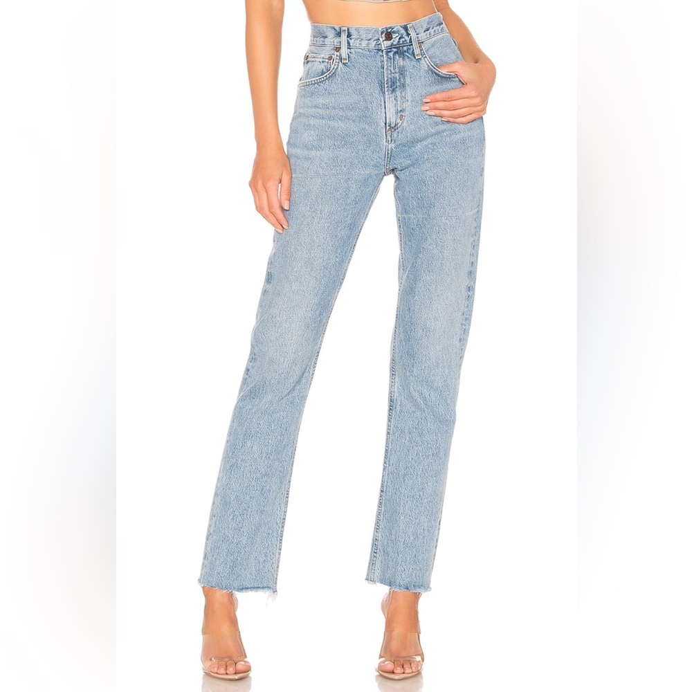 AGOLDE Cherie High Rise Straight Jean